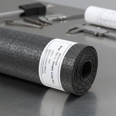 Rotolo di rivestimento per freni largo 100 mm, certificato ISO9001, materiale senza amianto, progettato per una compatibilità superiore con il sistema frenante