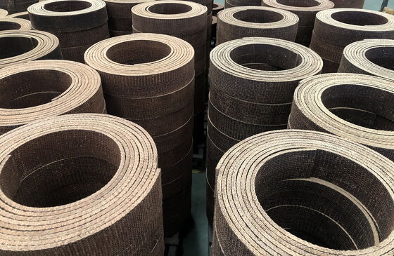 Rivestimento industriale in tessuto per attrito Rivestimento per freni in tessuto con fili di ottone