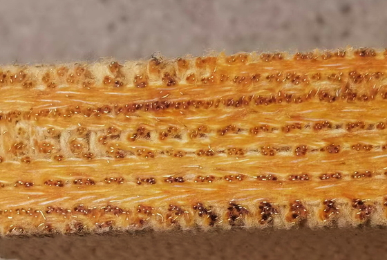 Materiale del freno del filo di rame, filo tessuto, filo di ottone rinforzato