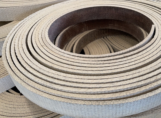 Rivestimento del freno tessuto, superficie di rotolamento, macinatura Rivestimento del freno tessuto con rivestimento del freno in ottone