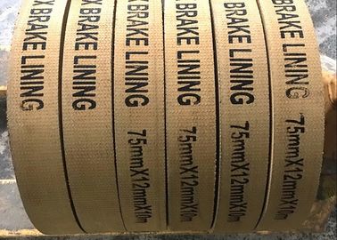 Materiale di rivestimento del freno tessuto non asbesto personalizzato per ormeggiare il parabrezza