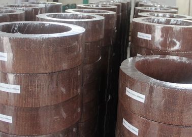 Materiale di rivestimento dei freni tessuto a attrito / parti di rotoli di rivestimento dei freni dei camion leggeri