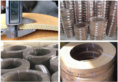 Materiale di rivestimento del freno tessuto rosso macinato per trattore Kit di rivestimento del freno Rivestimento del freno