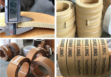 Windlass Sugar Mill Asbestos Free Brake Lining per macchine da costruzione