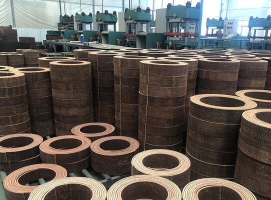 Rivestimento industriale in tessuto per attrito Rivestimento per freni in tessuto con fili di ottone