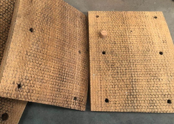 Macchine per la perforazione blocco freno tessuto con buchi