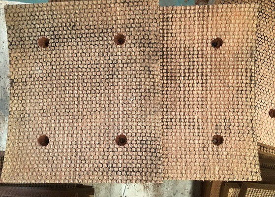 Perforazione di pozzi di petrolio Materiale del blocco di freno Friczione Rivestimento di freno tessuto Spessore 25,4 mm 30 mm